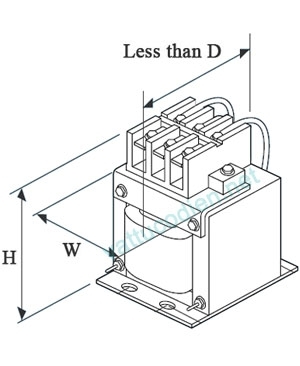 DC REACTOR FR-HEL-H 400V 37K