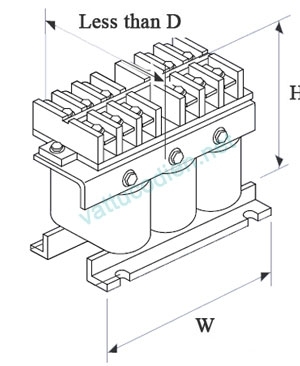 AC REACTOR FR-HAL-H 400V 30K